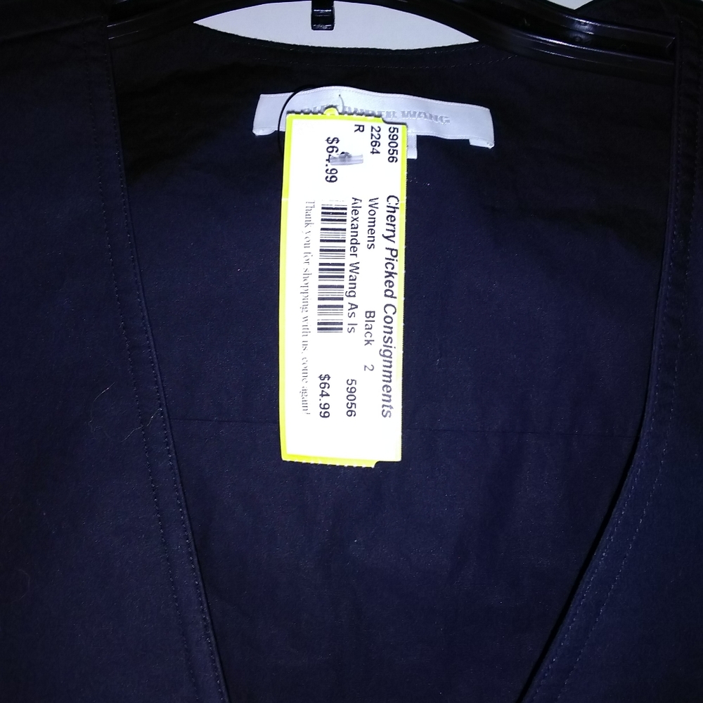 Cotton tie front tank